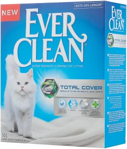 אברקלין לבן טוטאל קאבר חול לחתולים 10 ליטר EVERCLEAN